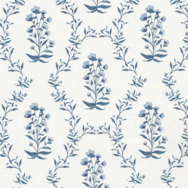 7907 Perennials 2 Chambray by Aoc Fabric