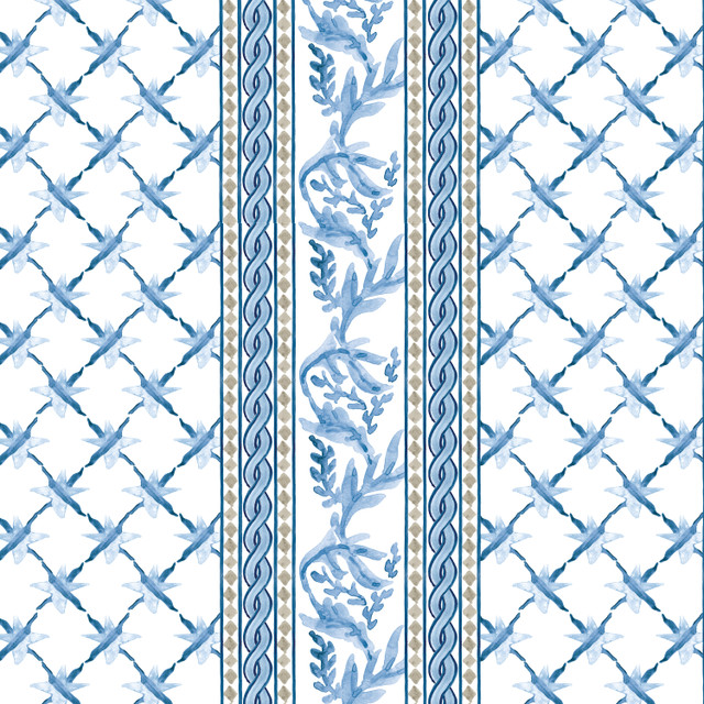 W7901 Ribbon 1 Lake by Aoc Wallcovering