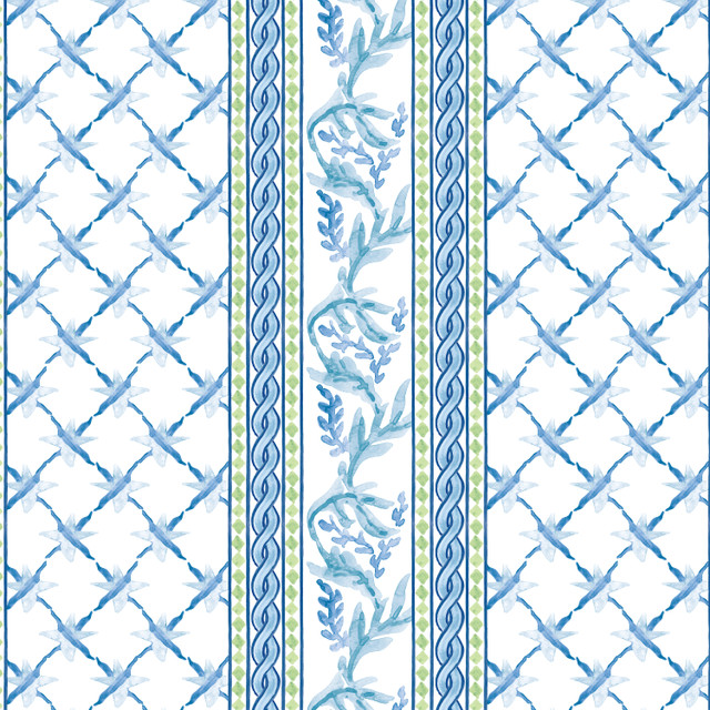 W7901 Ribbon 4 Spring by Aoc Wallcovering