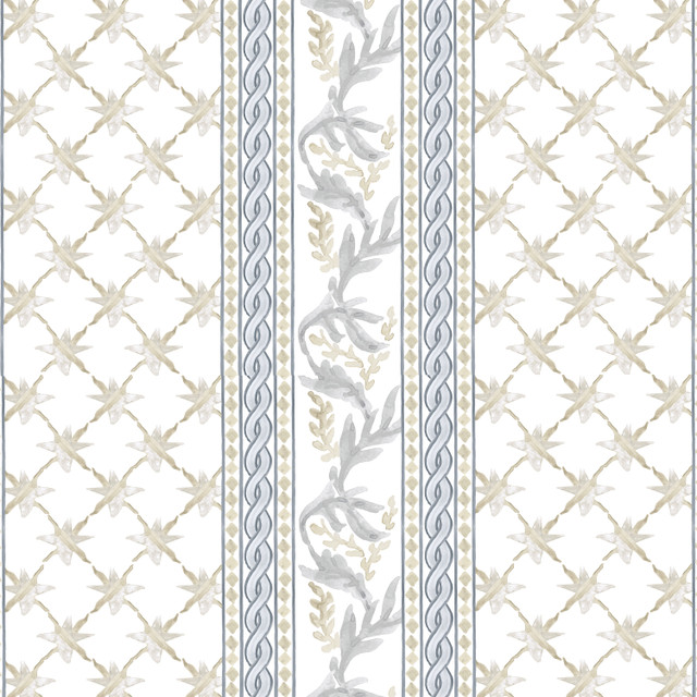 W7901 Ribbon 5 Driftwood by Aoc Wallcovering