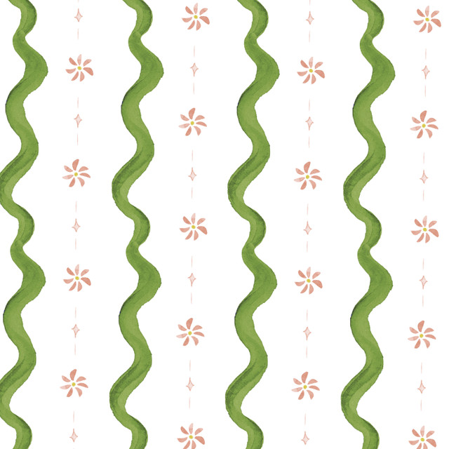 W7910 Billow 5 Tearose by Aoc Wallcovering