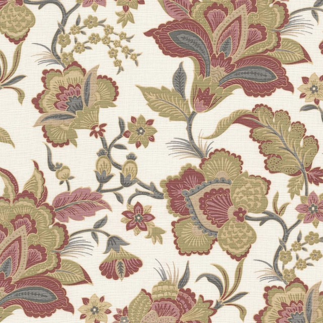 Jabot 1 Rhubarb by Stout Fabric