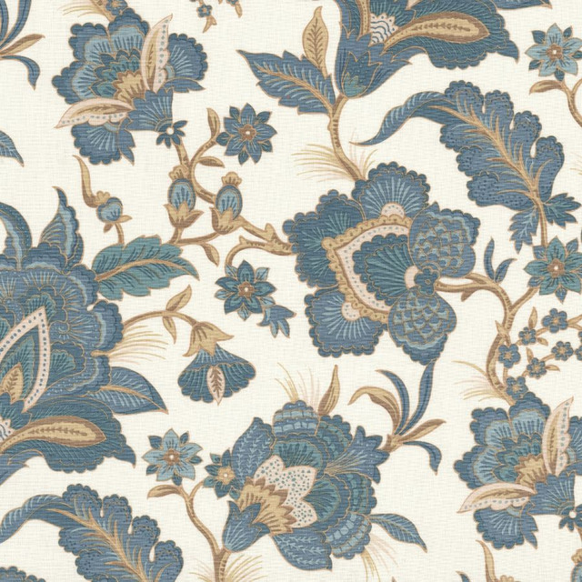 Jabot 5 Harbor by Stout Fabric