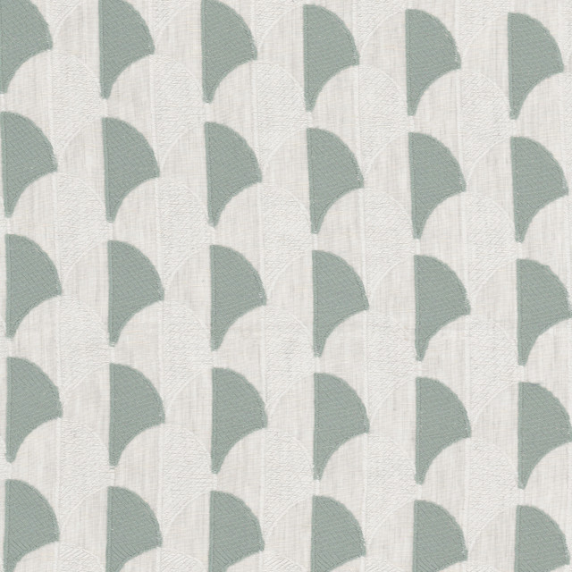 Sakura 4 Glacier by Marcus William Fabric