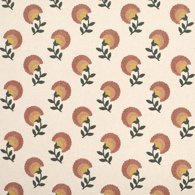 Evangeline Coral A1079-02 by 29 Park Fabric