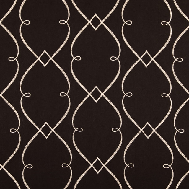 Sybil Black Tie A1202-02 by 29 Park Fabric