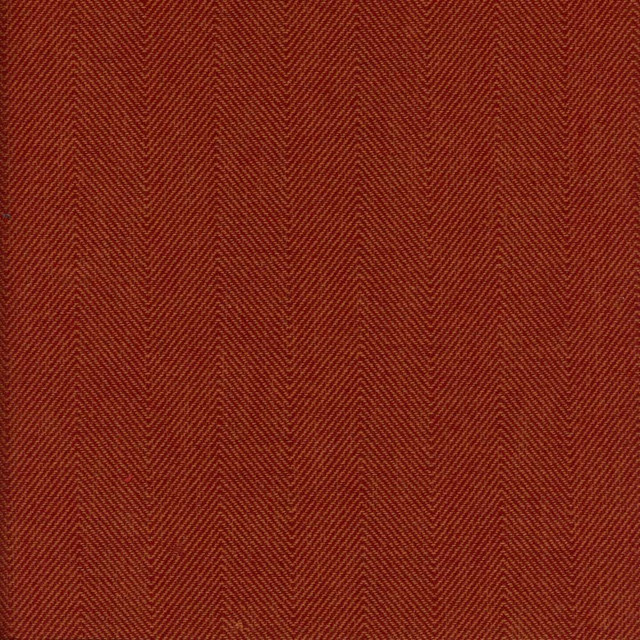Copley Solid Terracotta by Roth & Tompkins Fabric - 100% Cotton - India - 0-15,000 double rubs - H: 1.875" - 54" - Fabric Carolina -