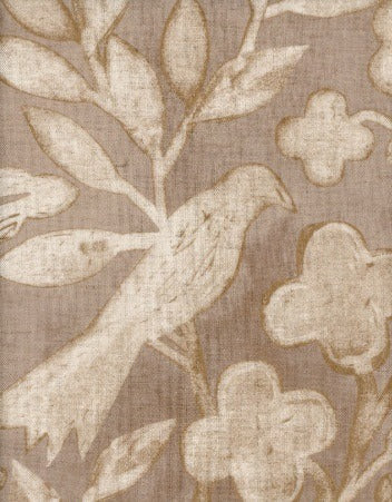 Enchanted Birchwood by Roth & Tompkins Fabric - 50% Cotton, 35%, Viscose, 15% Linen - India - 0-15,000 double rubs - V: 52  H: 25.25 - 54" - Fabric Carolina -
