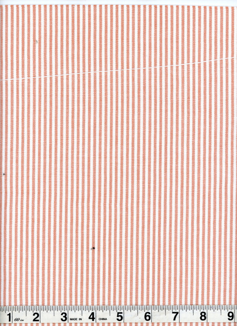 Essex Salmon by Roth & Tompkins Fabric - 100% Cotton - India - 36,000 - H: .02 - 54" - Fabric Carolina -