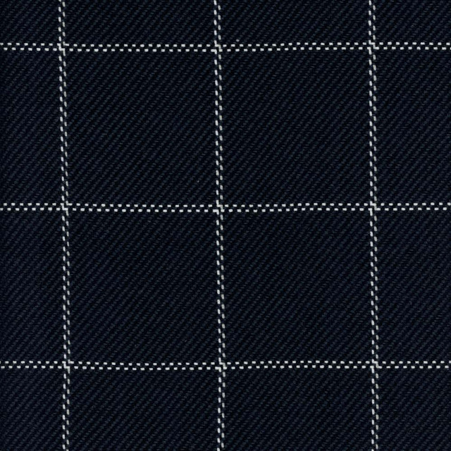 Frazier Navy by Roth & Tompkins Fabric - 100% Cotton - India - 15,001-30,000 double rubs - V: 3"  H: 3" - 54" - Fabric Carolina -