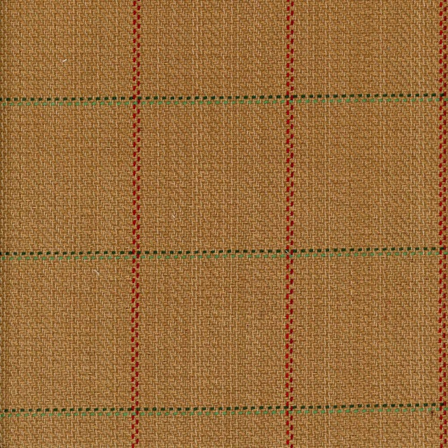 Frazier Camel by Roth & Tompkins Fabric - 100% Cotton - India - 15,001-30,000 double rubs - V: 3"  H: 3" - 54" - Fabric Carolina -