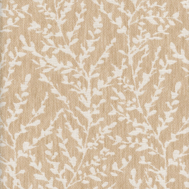 Ivy League Almond by Heritage Fabric - 65% Polyester 30% Cotton 5% Linen - India - 50,001-100,000 double rubs - V: 11.75"  H: 6.75" - 54" - Fabric Carolina -