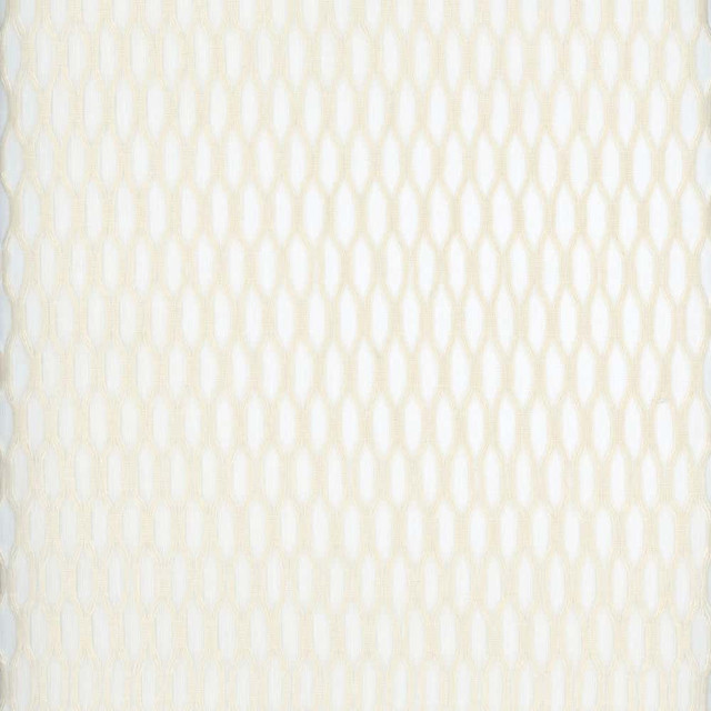 Ogee Vanilla by Heritage Fabric - 100% Polyester - Turkey - V: .5"  H: 1.25" - 118" - Fabric Carolina -