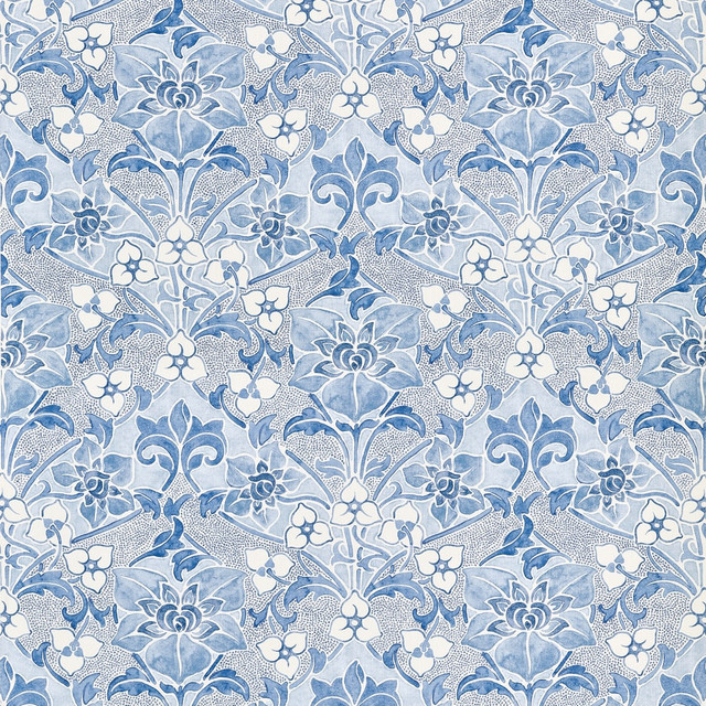 Woodford Blue F914602 by Thibaut Fabric Thibaut Fabric Woodford Blue F914602Fabric FAIRHAVEN FABRIC BOOK 51% Linen, 49% Viscose Repeat: H: 26, V: 38 54 - Fabric Carolina -