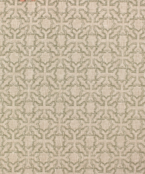 Greco 1 Basil by Barrow Industries Fabric AB261 Luminaire 66% POLYESTER, 34% COTTON India 51,000 DOUBLE RUBS Repeat: Horizontal: 5 3/4" and Vertical: 6 1/4" 55" - Fabric Carolina -