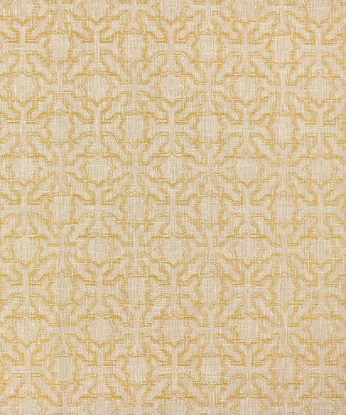Greco 1 Saffron by Barrow Industries Fabric AB262 Florentine 66% POLYESTER, 34% COTTON India 51,000 DOUBLE RUBS Repeat: Horizontal: 5 3/4" and Vertical: 6 1/4" 55" - Fabric Carolina -
