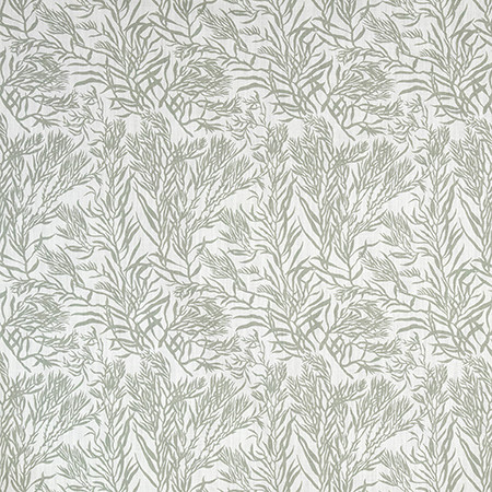 Aquatic Life Sage 1401211002 by Carole Exclusive Designer Verdant Vision 97% POLYESTER, 3% LINEN PAKISTAN 50,000 Wyzenbeek Double Rubs 13 1/2" V , 9" H 56" Carole Fabrics Fabric - Swanky Fabrics -