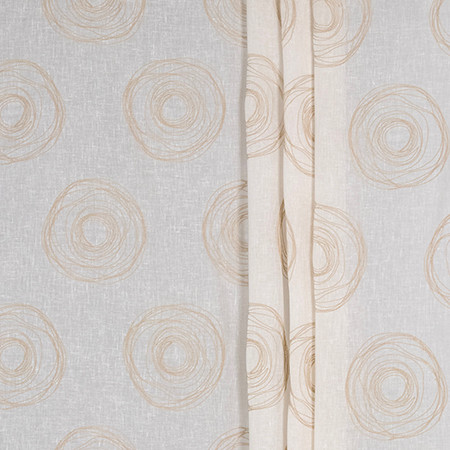 Around The Curve Linen 2006511001 by Carole Exclusive Designer Ethereal Elegance Base: 42% POLYESTER FIL, 29% SPUN POLYESTER, 29% SPUN COTTON Embr: 79% VISCOSE FIL, 21% SPUN POLYESTER INDIA 14" V, 17 3/8" H 52*" Carole Fabrics Fabric - Swanky Fabrics -