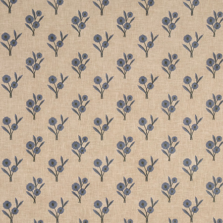 Dainty Details Periwinkle by Carole Designer Fabric La Petite Base: 55% POLYESTER, 45% COTTON Embr: 100% POLYESTER INDIA 15,000 Wyzenbeek Double Rubs 4 1/2" V, 5" H 54*" Carole Fabrics Fabric - Swanky Fabrics -