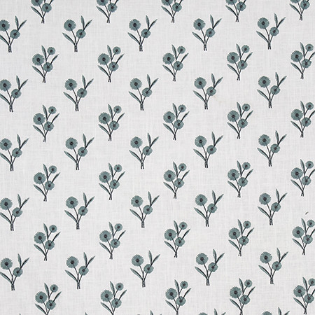 Dainty Details Spa by Carole Designer Fabric La Petite Base: 55% POLYESTER, 45% COTTON Embr: 100% POLYESTER INDIA 15,000 Wyzenbeek Double Rubs 4 1/2" V, 5" H 54*" Carole Fabrics Fabric - Swanky Fabrics -