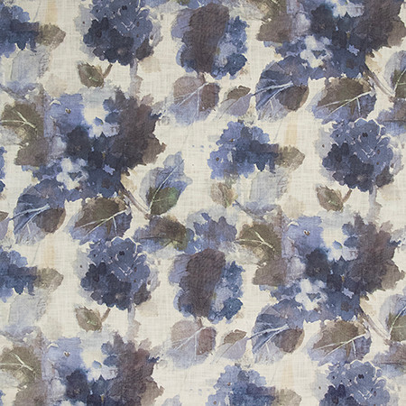 Giant World Prussian by Carole Designer Fabric Blue Horizon 100% COTTON PAKISTAN 51,000 Wyzenbeek Double Rubs 27" V , 27"  H 54" Carole Fabrics Fabric - Swanky Fabrics -