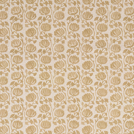 Petite Petals Maize by Carole Designer Fabric La Petite 85% COTTON, 15% LINEN SPAIN 45,000 Martindale Circular Rubs 3 3/8" V, 3" H 55" Carole Fabrics Fabric - Swanky Fabrics -