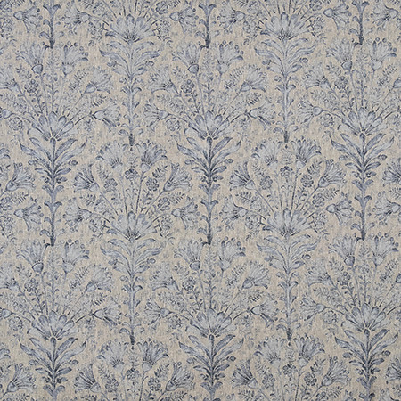 Picturesque Blue 5580011003 by Carole Exclusive Designer Archival Influences 87% POLYESTER, 13% COTTON INDIA 15 3/4" V, 13 3/8"H 54 3/4" Carole Fabrics Fabric - Swanky Fabrics -