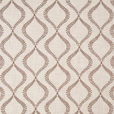 Precise Vision Mocha 5645311003 by Carole Exclusive Designer Natural Harmony Base: 42% POLYESTER FIL, 29% SPUN POLYESTER, 29% SPUN COTTON Embr: 79% VISCOSE FIL, 21% SPUN POLYESTER INDIA 9 1/2" V , 13" H 52*" Carole Fabrics Fabric - Swanky Fabrics -
