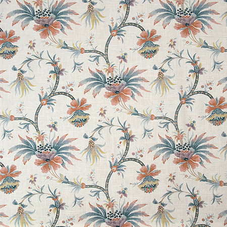 Visual Thrills Tapestry 9699811002 by Carole Exclusive Designer Blue Horizon 55% LINEN, 45% RAYON PAKISTAN 12,000 Wyzenbeek Double Rubs 25 1/4" V , 27" H 54" Carole Fabrics Fabric - Swanky Fabrics -