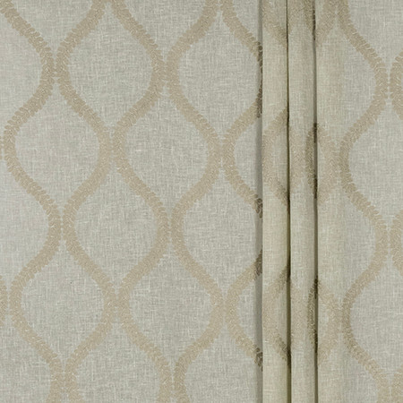 You Belong Celadon by Carole Designer Fabric Ethereal Elegance Base: 60% COTTON, 40% POLYESTER Embr: 50% COTTON, 50% VISCOSE INDIA 9 1/4" V, 3/4" H 52*" Carole Fabrics Fabric - Swanky Fabrics -