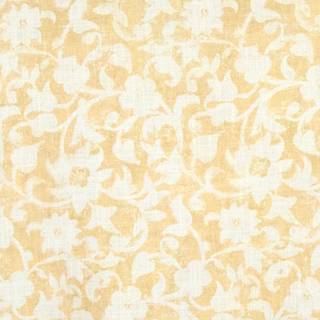 Gentle Rain Marigold by Carole Fabric Golden Hour 72% Polyester, 28% Cotton India 25 3/4" V, 11 1/4" H 55" Carole Fabrics Fabric - Fabric Carolina -