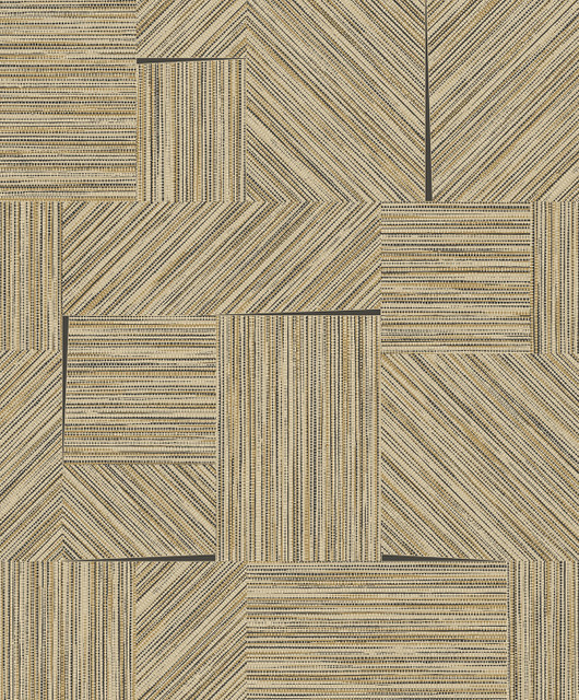 Husk Roast Coffee EN40106 by Seabrook Designs Wallpaper Natural Grass Textures Nonwoven Netherlands 57.5 sq ft 20.9" Seabrook Wallpaper - Fabric Carolina -