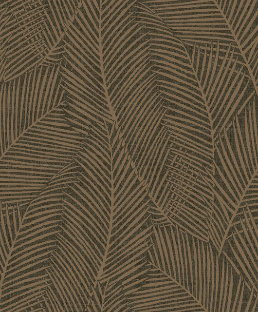 Pampas Palm Baked Bread EN41006 by Seabrook Designs Wallpaper Natural Grass Textures Nonwoven Netherlands 57.5 sq ft 20.9" Seabrook Wallpaper - Fabric Carolina -