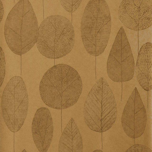 Bedford Park Metallic Gold T10058 by Thibaut Wallpaper