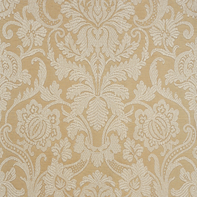 Cheryl Cream on Metallic Champagne T10010 by Thibaut Wallpaper
