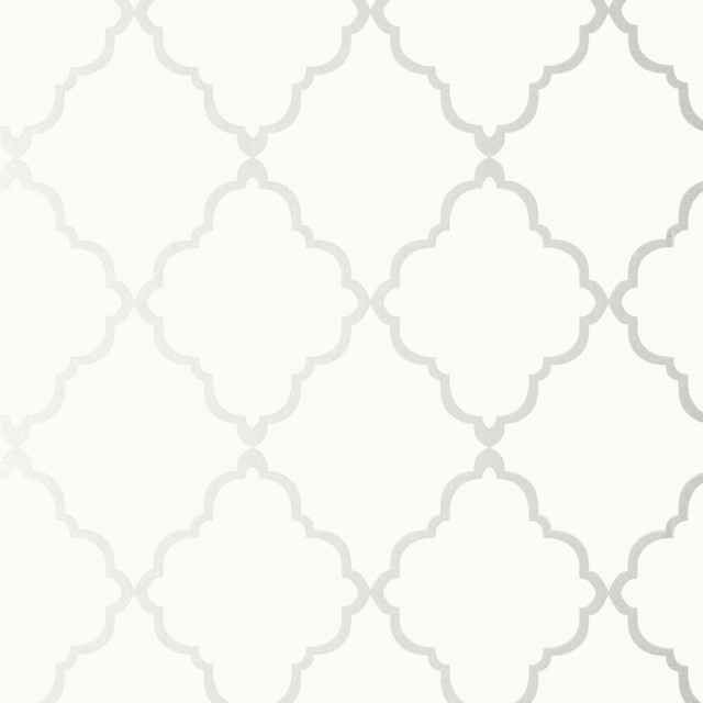 Klein Trellis Off White AT6054 by Anna French Wallpaper