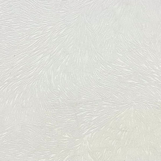 Plume Pure White by Europatex Fabric