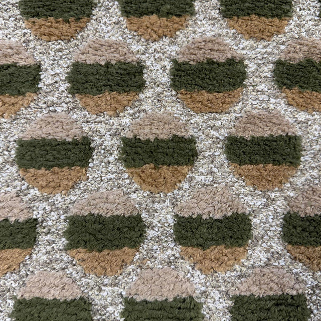 Domino Pine by Magnolia Designer Fabric Required Minimum Quantity Purchase: 2 yards Content: 92% POLYESTER, 8% COTTON Origin: INDIA Performance: 50,000+ WYZ Repeat: Horizontal: 2.25 and Vertical: 3.25 Width: 54 Uses: Upholstery