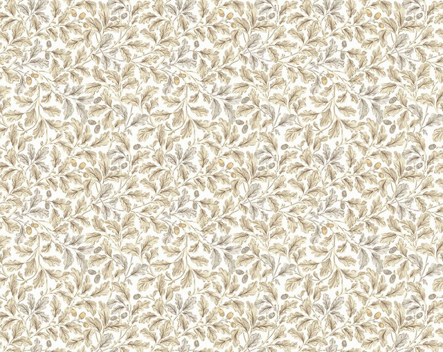 Oaktree Wallcovering Oyster SCWP16089D0001 by Scalamandre Wallpaper