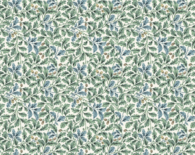 Oaktree Wallcovering Wintermint SCWP16089D0006 by Scalamandre Wallpaper