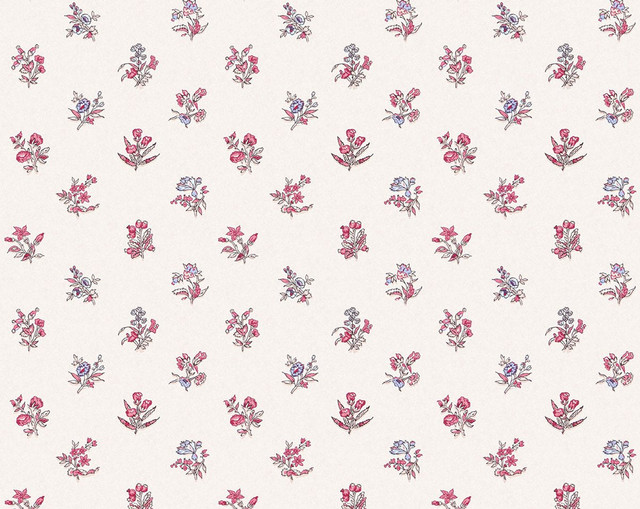 Summer Flora Wallcovering Pastel Peony SCWP81053D0007 by Scalamandre Wallpaper