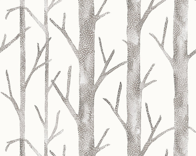 Everett | Vinyl Ii Bark SCWP88448VD0002 by Scalamandre Wallpaper