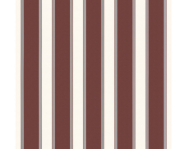 Accordion Stripe Raisin WWWP88611D0007 by Old World Weavers Wallpaper