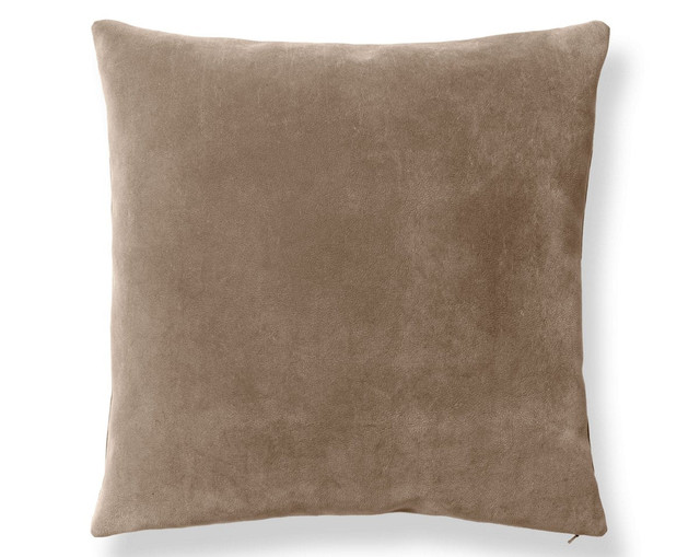 Georgia Suede Pillow 22 X 22 - Canyon H6GEORGPILL3747 by Scalamandre Pillow