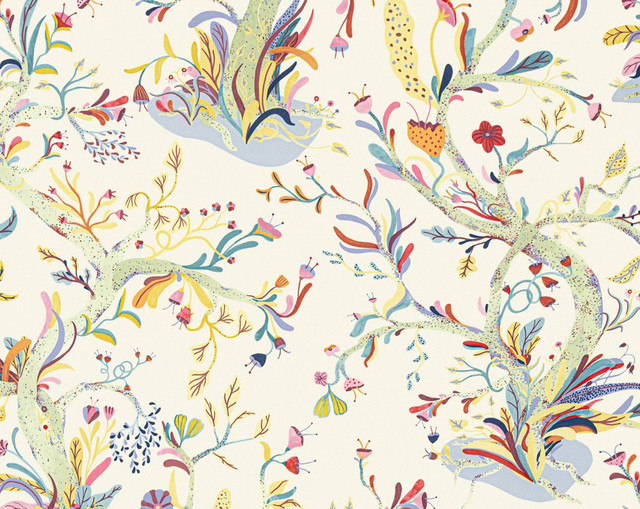 Enchanted Meadow Sage HN166540002 by Hinson Fabric