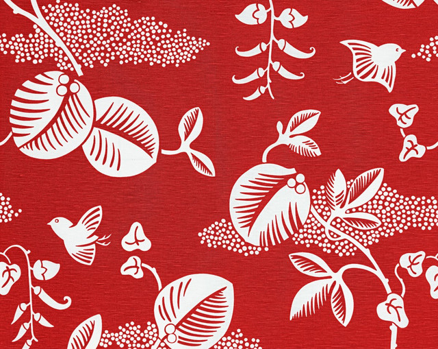 Pepper Red Hot HN166550005 by Hinson Fabric