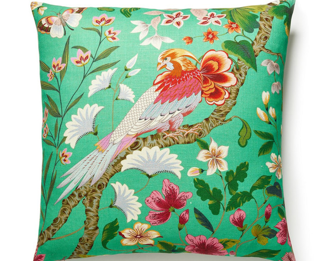 Botany Bay Pillow 24 X 24 - Jade JPSDDK13400006 by Scalamandre Pillow