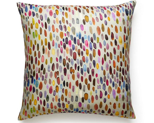 Jamboree Pillow 22 X 22 - Magenta / Multi LOJAMBPILL0002 by Scalamandre Pillow