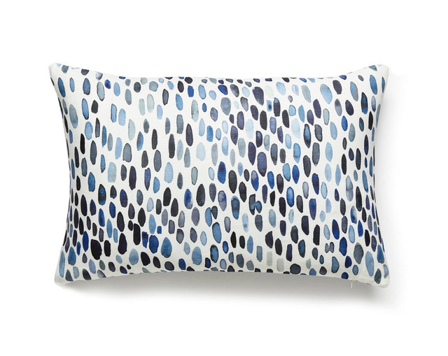 Jamboree Pillow 14 X 22 - Blues LOLJAMBPILL0004 by Scalamandre Pillow