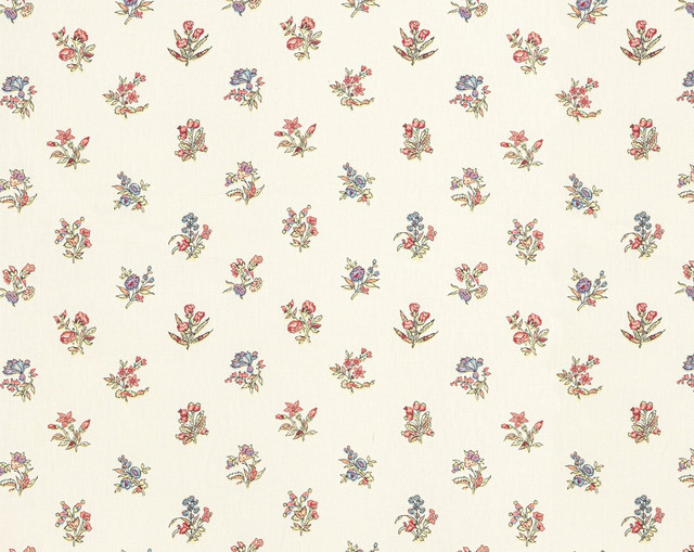 Summer Flora Print Document SC166660006 by Scalamandre Fabric